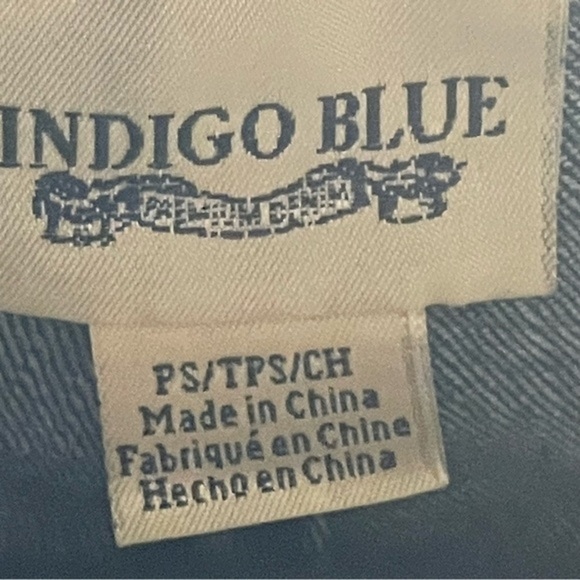 Indigo Blue Maternity Jeans Stretch 33” Inseam S - Picture 3 of 3